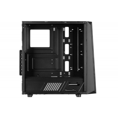 Корпус 2E GAMING OBERON (GX912) MidT,2xUSB3.0,3x120мм LED, акрил(бічна панель),без БЖ,чорний