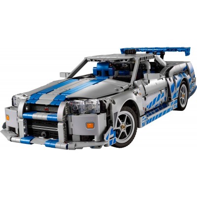 Конструктор LEGO Technic Подвійний форсаж Автомобіль Nissan Skyline GT-R (R34)