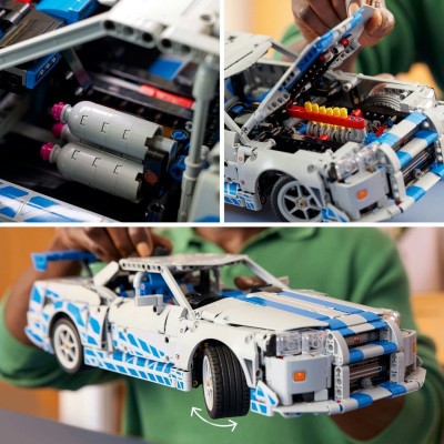 Конструктор LEGO Technic Подвійний форсаж Автомобіль Nissan Skyline GT-R (R34)