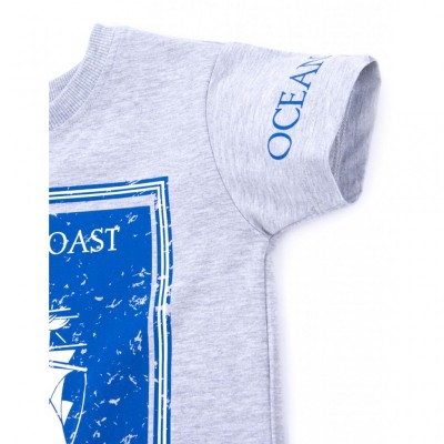 Набір дитячого одягу E&H з вітрильником (8299-128B-gray)