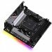 Материнcька плата ASRock B550 PHANTOM GAMING-ITX/AX sAM4 B550 2DDR4 HDMI-DP M.2 802.11ax+BT5.1 Type-C mITX