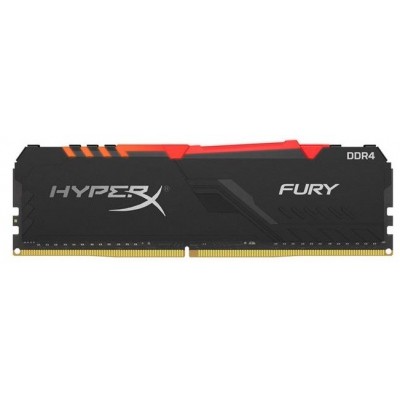 Пам'ять до ПК Kingston DDR4 3200 16GB HyperX Fury RGB