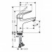 Змішувач Hansgrohe 71030000 Novus 100