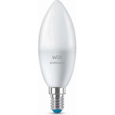 Лампа розумна WiZ, E14, 4.9W, 40W 470Lm, C37, 2700K, Wi-Fi Лампа розумна WiZ, E14, 4.9W, 40W 470Lm, C37, 2700K, Wi-Fi