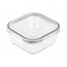 Контейнер для зберігання Ardesto Gemini 800 мл, квадратний, боросилікатне скло Контейнер для зберігання Ardesto Gemini 800 мл, квадратний, боросилікатне скло