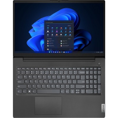 Ноутбук Lenovo V15-G4 15.6" FHD IPS AG, AMD R3-7320U, 8GB, F256GB, UMA, DOS, чорний