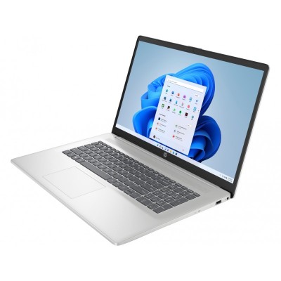 Ноутбук HP 17-cn3001ua 17.3" FHD IPS AG, Intel i5-1334U, 16GB, F1024GB, UMA, DOS, сріблястий