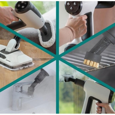 Пароочисник для підлоги Gorenje, 1500Вт, 400мл, білий