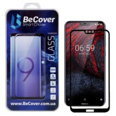 Скло захисне BeCover Full Glue & Cover Nokia 6.1 Plus/X6 2018 Black (703143) Скло захисне BeCover Full Glue & Cover Nokia 6.1 Plus/X6 2018 Black (703143)