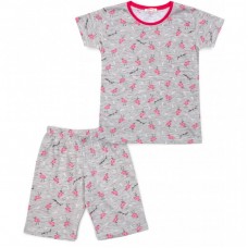 Піжама Breeze з фламінго (15778-134G-gray) Піжама Breeze з фламінго (15778-134G-gray)