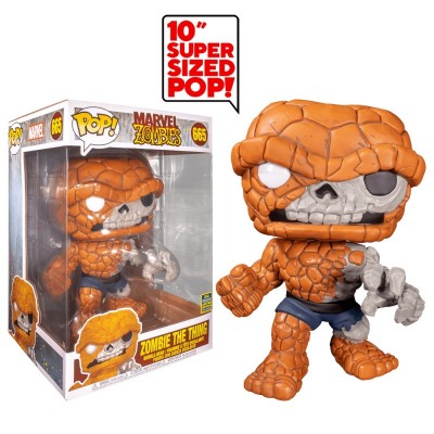 Funko Коллекционная фигурка Funko POP! Bobble Marvel Zombies The Thing 10&quot;