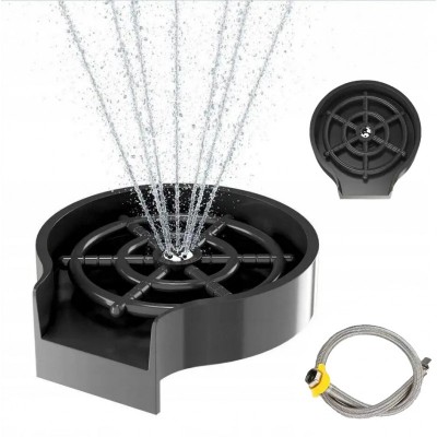 Набір кухонний Adamant Univer, штучний камінь, квадрат, без крила, 560х500х200мм, чаша - 1, врізна, Old stone + змішувач + дозатор + ополіскувач склянок + коландер