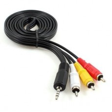 Кабель мультимедійний Jack 3.5mm male 4-pin to 3RCA 2.0m Cablexpert (CCA-4P2R-2M) Кабель мультимедійний Jack 3.5mm male 4-pin to 3RCA 2.0m Cablexpert (CCA-4P2R-2M)