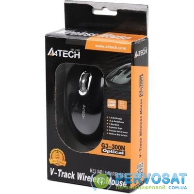 Мышка A4tech G3-300N Black+Silver
