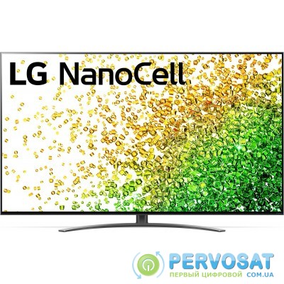 Телевiзор 55&quot; NanoCell 4K LG 55NANO866PA Smart, WebOS, Срiбло