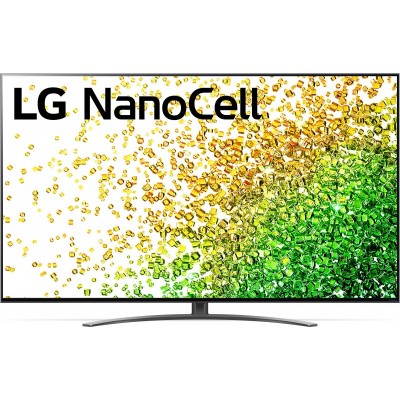 Телевiзор 55&quot; NanoCell 4K LG 55NANO866PA Smart, WebOS, Срiбло