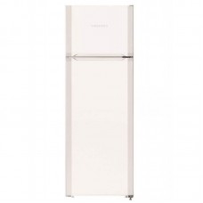 Холодильник Liebherr з верхньою мороз., 157x55x63, холод.відд.-218л, мороз.відд.-52л, 2 дв., A++, NF, білий