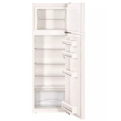 Холодильник Liebherr з верхньою мороз., 157x55x63, холод.відд.-218л, мороз.відд.-52л, 2 дв., A++, NF, білий