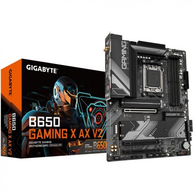 Материнська плата GIGABYTE B650 GAMING X AX V2 sAM5 B650 4xDDR5 M.2 HDMI DP ATX