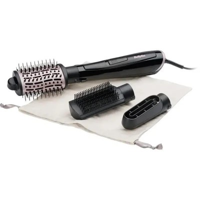 Фен-щітка Babyliss Style Smooth, 1000Вт, 2 режими, іоніз-я, хол. обдув, кераміка, чорний