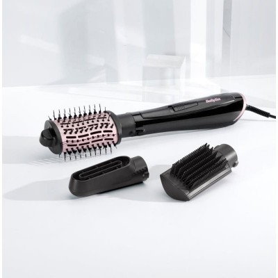 Фен-щітка Babyliss Style Smooth, 1000Вт, 2 режими, іоніз-я, хол. обдув, кераміка, чорний