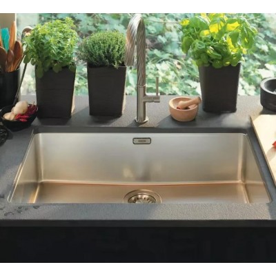 Мийка кухонна Franke Maris, нерж.сталь, прямокутник, без крила, 740х440х180мм, чаша - 1, монтаж під стільницю, MRX 110-70, нерж