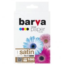 Папір BARVA 10x15, 200 g/m2, PROFI, 100арк, satin (V200-263) Папір BARVA 10x15, 200 g/m2, PROFI, 100арк, satin (V200-263)