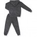 Спортивный костюм Breeze на молнии меланжевый (9482-134B-black)