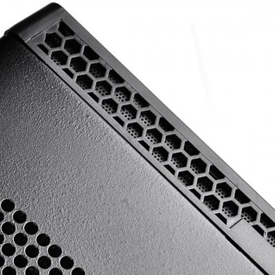 Корпус SilverStone SUGO SG13B, MiniITX, USB3.0x2, сітка (передня панель), без БЖ, чорний