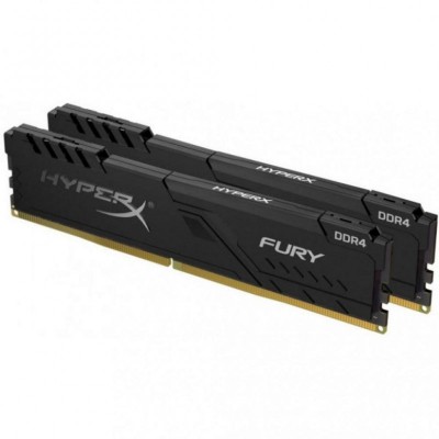 Модуль памяти для компьютера DDR4 16GB (2x8GB) 3600 MHz HyperX Fury Black HyperX (Kingston Fury) (HX436C17FB3K2/16)