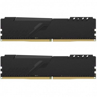 Модуль пам'яті для комп'ютера DDR4 16GB (2x8GB) 3600 MHz HyperX Fury Black HyperX (Kingston Fury) (HX436C17FB3K2/16)