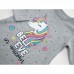 Плаття POP FASHION з єдинорогом (6688-98G-gray)