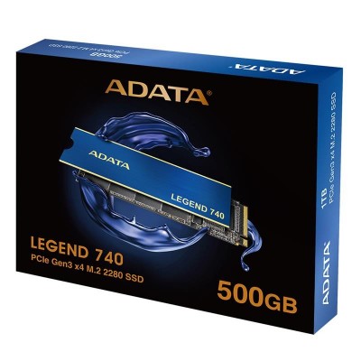 Твердотільний накопичувач SSD ADATA M.2 NVMe PCIe 3.0 x4 500B 2280 LEGEND 740