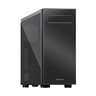 Корпус CHIEFTEC Gaming Hawk AL-02B TG Edition,без блока живлення,2xUSB3.0,чорний