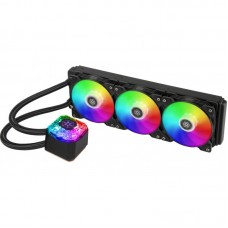 Система рідинного оxолодження SilverStone Icegem 360P-ARGB, LGA2066, 2011, 1366, 115x, 1366, TRX4TR4, AM4, AM3, AM3+, AM2, AM2+, FM1, FM2, TDP350W, чорний Система рідинного оxолодження SilverStone Icegem 360P-ARGB, LGA2066, 2011, 1366, 115x, 1366, TRX4TR4, AM4, AM3, AM3+, AM2, AM2+, FM1, FM2, TDP350W, чорний
