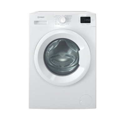 Пральна машина Indesit фронтальна, 6кг, 1000, A+++, 44.6см, дисплей, пара, інвертор, білий