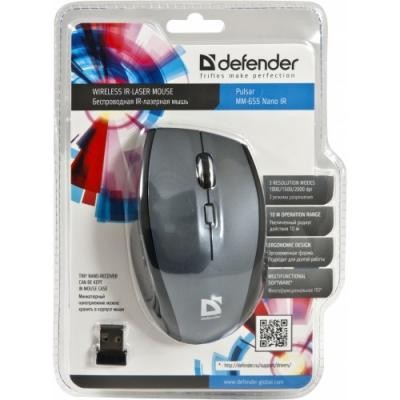 Мишка Defender Pulsar 655 Nano (52655)
