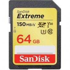 Карта пам'яті SANDISK 64GB SDXC class 10 UHS-I Extreme (SDSDXV6-064G-GNCIN)