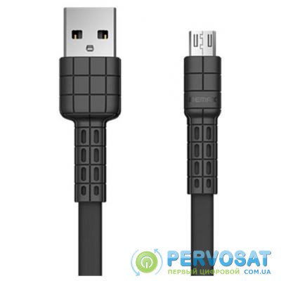 Дата кабель USB 2.0 AM to Micro 5P 1.0m Armor Series black Remax (RC-116M-BLACK)
