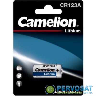 Батарейка CR 123A Lithium * 1 Camelion (CR123A-BP1)