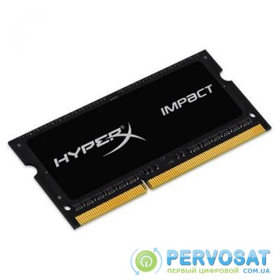 Модуль памяти для ноутбука SoDIMM DDR3L 8GB 1600 MHz HyperX Impact HyperX (Kingston Fury) (HX316LS9IB/8)