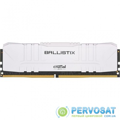 Модуль памяти для компьютера DDR4 16GB 3200 MHz Ballistix White MICRON (BL16G32C16U4W)