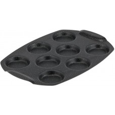 Деко Tefal PerfectBake, 8 форм, круглий, 21х29см, алюміній, коричневий Деко Tefal PerfectBake, 8 форм, круглий, 21х29см, алюміній, коричневий