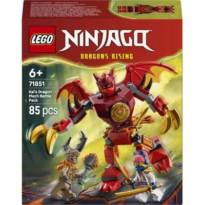 Конструктор LEGO Ninjago Бойовий набір робота Дракона Кая
