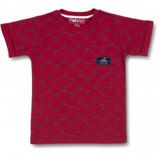 Футболка дитяча Haknur с якорями (5683-104B-red) Футболка дитяча Haknur с якорями (5683-104B-red)