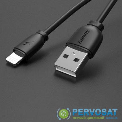 Дата кабель USB 2.0 AM to Lightning 1.0m RC-134i, black Remax (RC-134I-BLACK)