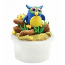 Маса для ліплення Paulinda Super Dough Happy land Сова 75г