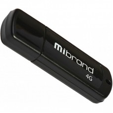 USB флеш накопичувач Mibrand 32GB Grizzly Black USB 2.0 (MI2.0/GR32P3B) USB флеш накопичувач Mibrand 32GB Grizzly Black USB 2.0 (MI2.0/GR32P3B)
