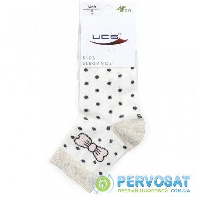 Носки UCS Socks в горошек (M0C0101-2119-1G-cream)