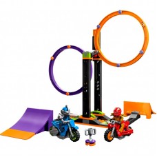 Конструктор LEGO City Stuntz Каскадерське завдання із обертанням
